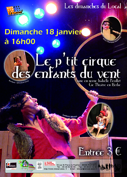 affiche p(tit cirque