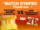 Lundi 3 juin 2019 à 20h30 : Poitiers-Impro vs MIM de Québec