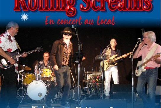 Jeudi 1er décembre 2022 : Les Rolling Screams en concert