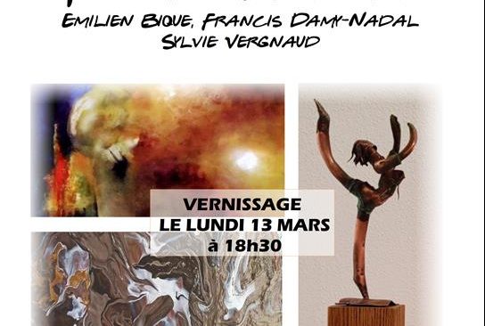 Du 13 au 27 mars : exposition collective « Regards sur l’Art » – Espace Avant-scène