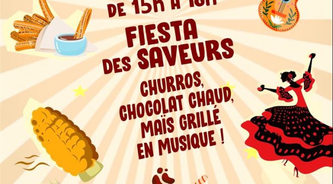 Mercredi 29 novembre 2023 de 15h à 18h : « Fiesta des Saveurs » au Local