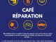 Samedi 25 mai 2019 de 14h à 17h :  Grand Café Réparation au Local
