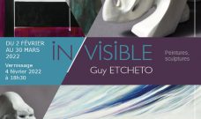Vendredi 4 février 2022 à 18h30 : Vernissage de l’exposition « In/Visible » de Guy Etcheto