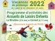 Programme d’activités des Accueils de Loisirs Enfants et de L’espace Ados pour les vacances de printemps 2022