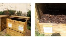 Du compost disponible dans le bac de maturation du Local Du compost disponible dans le bac de maturation du Local