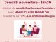 Jeudi 9 novembre – 15h : Atelier de sensibilisation sur l’excision en présence de Marie-Claire Kakpotia Moraldo (Les Orchidées Rouges)